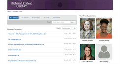 Desktop Screenshot of libguides.richlandcollege.edu